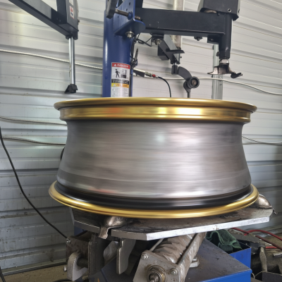 Rim AFTER GOLD SEALING by ZIKORA TIRES